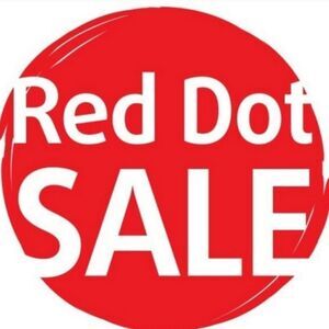 ❤️🔴3 for $20 or 4 for $25 RED DOT SALE